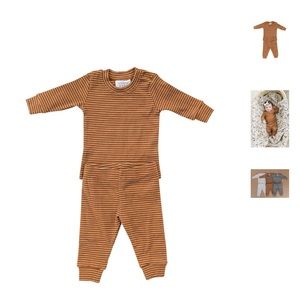 MEBIE BABY RIBBED COTTON SET 18MO
